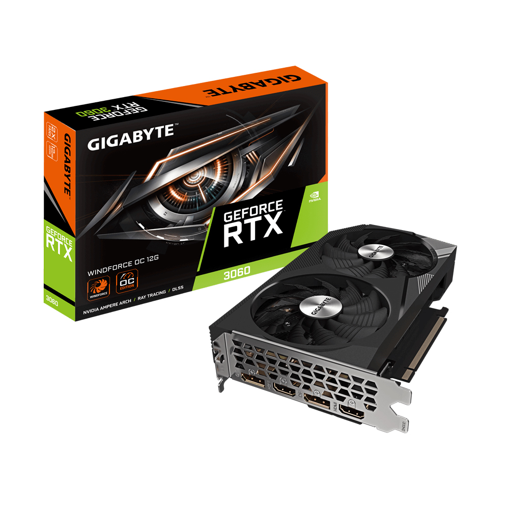 GIGABYTE 技嘉 RTX3060 WINDFORCE 