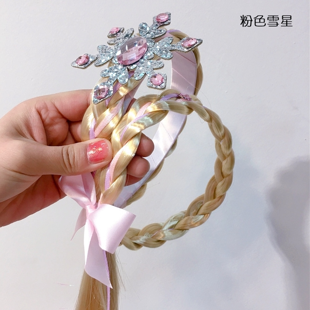 粉色雪星 