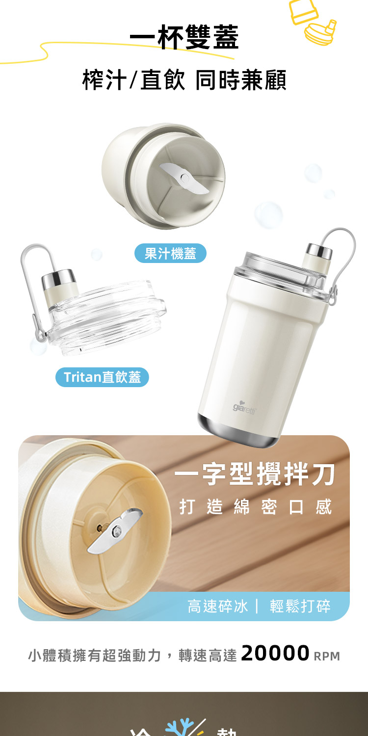 小體積擁有超強動力,轉速高達20000 RPM