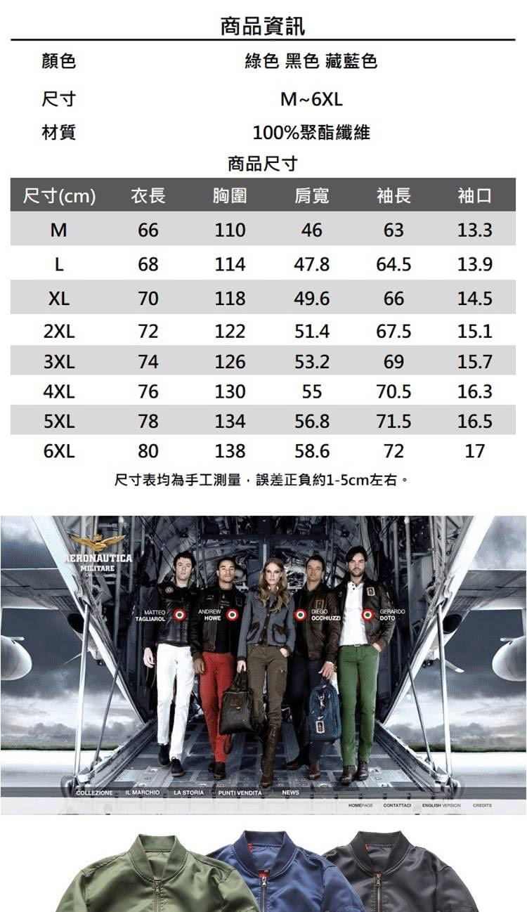 尺寸表均為手工測量,誤差正負約15cm左右。