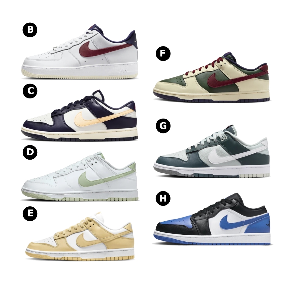 NIKE 耐吉 AIR JORDAN 1 LOW/AIR F