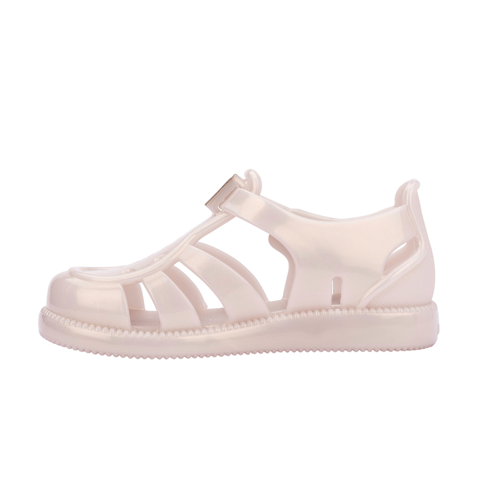 Melissa 羅馬簍空M飾涼鞋-幼童(米色) 推薦 Melissa 羅馬簍空M飾涼鞋-幼童(米色) 推薦