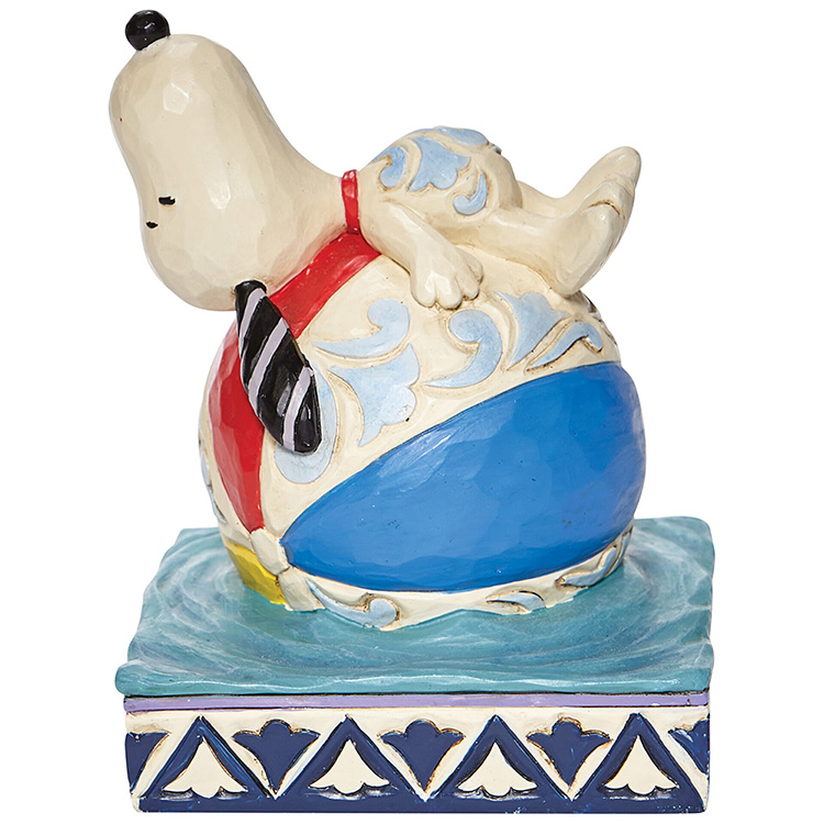 Enesco 精品家飾 SNOOPY 史努比海灘球居家擺飾折