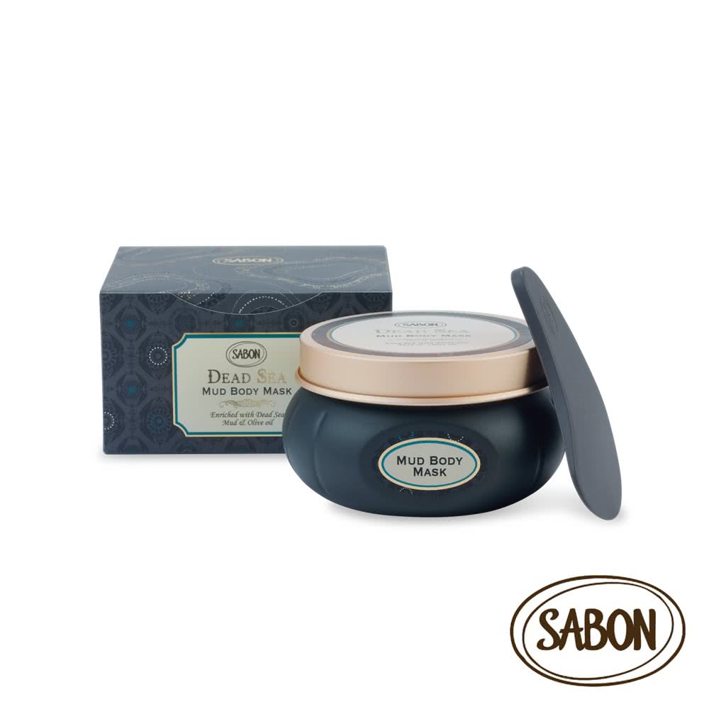 SABON 官方直營 死海黑礦泥身體泥膜200g(極致護膚系