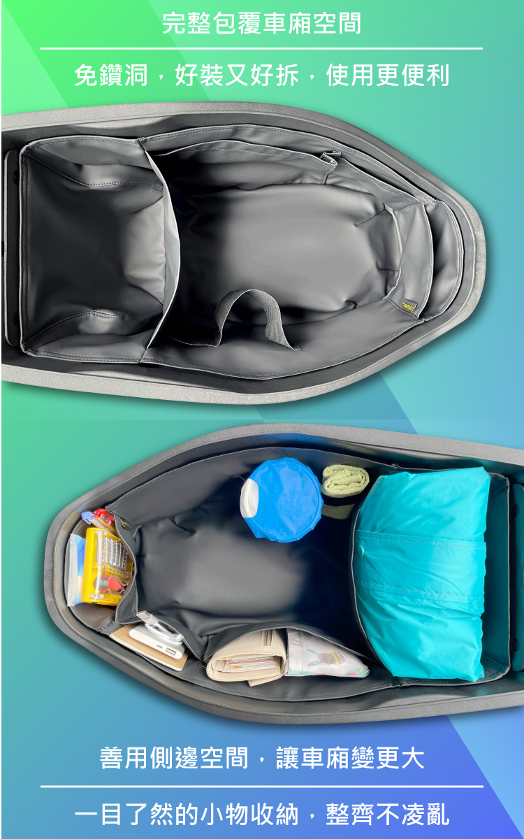 GOGOBIZ SYM Z1 Attila 125 機車置物