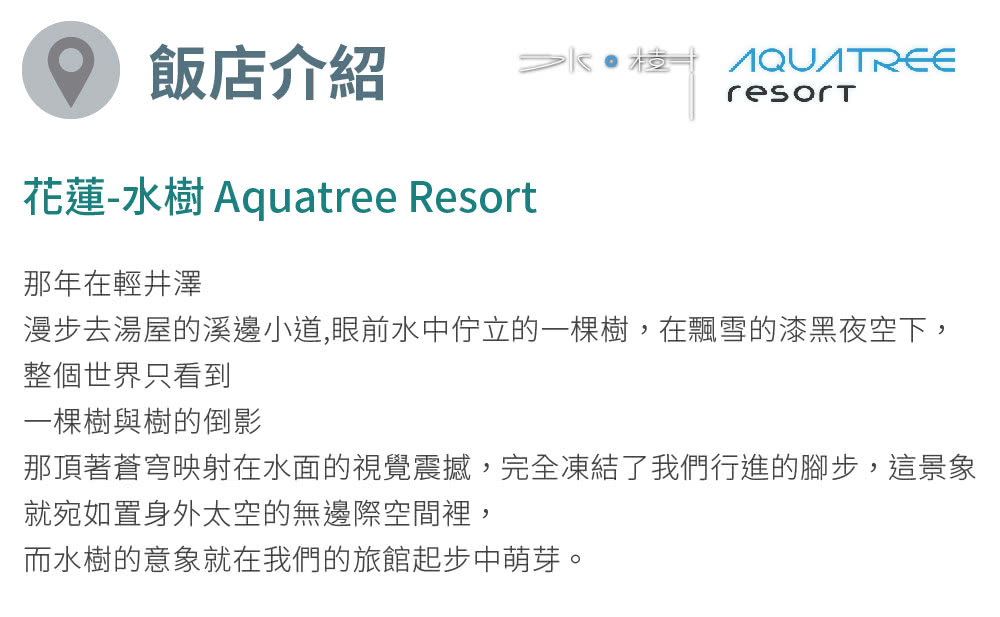 水樹 花蓮 水樹 Aquatree Resort 山海景日式