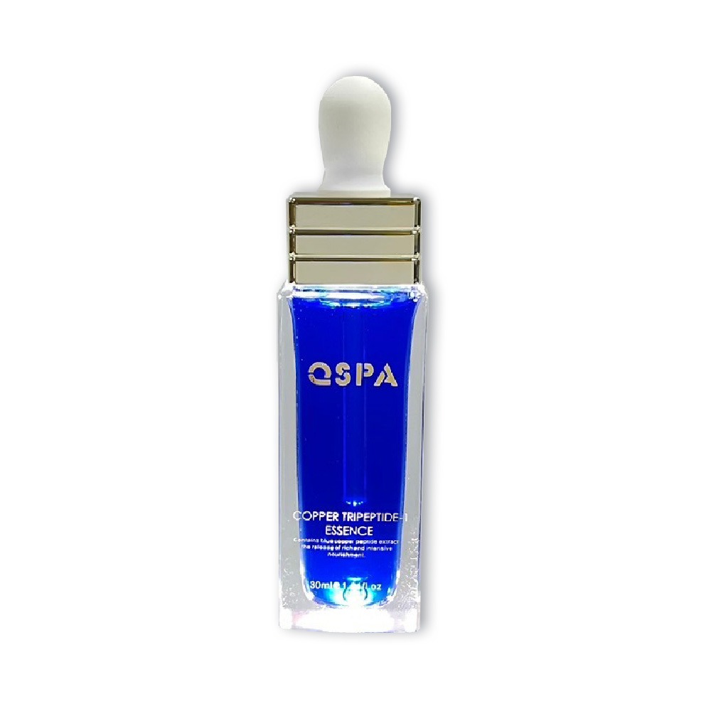 QSPA 藍銅胜肽精華液 生物纖維細緻撫紋面膜 超值組(蘊含