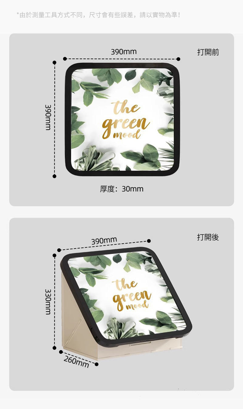 ç±æ¼æ¸¬éå·¥å·æ¹å¼ä¸å,å°ºå¯¸ææäºèª¤å·®,è«ä»¥å¯¦ç©çºæº æéå æéå¾ 