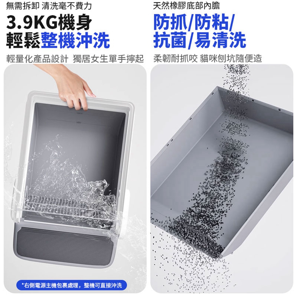 輕量化產品設計 獨居女生單手擰起 柔韌耐抓咬 貓咪刨坑隨便造