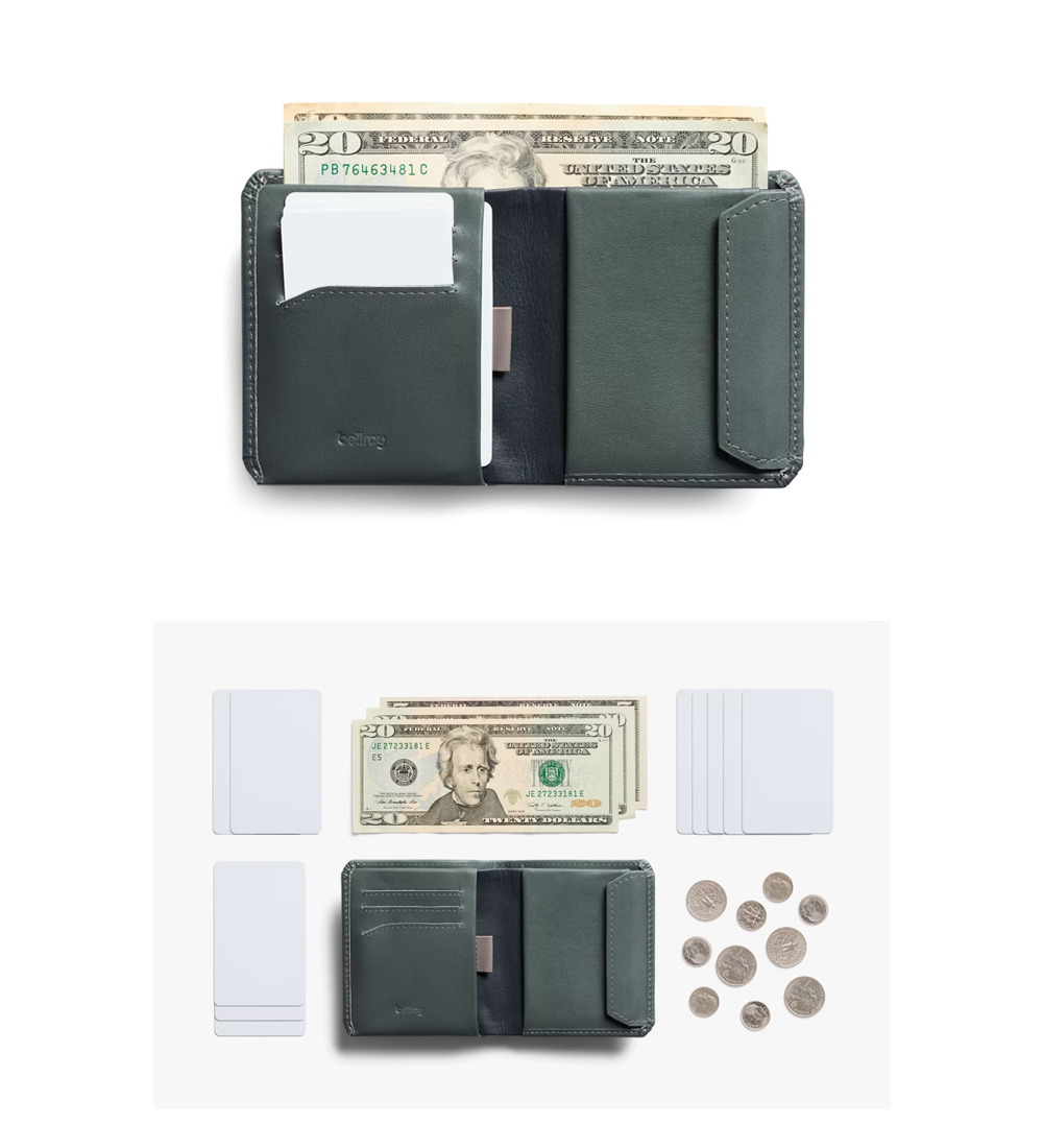 Bellroy Coin Wallet 系列真皮直式零錢袋短