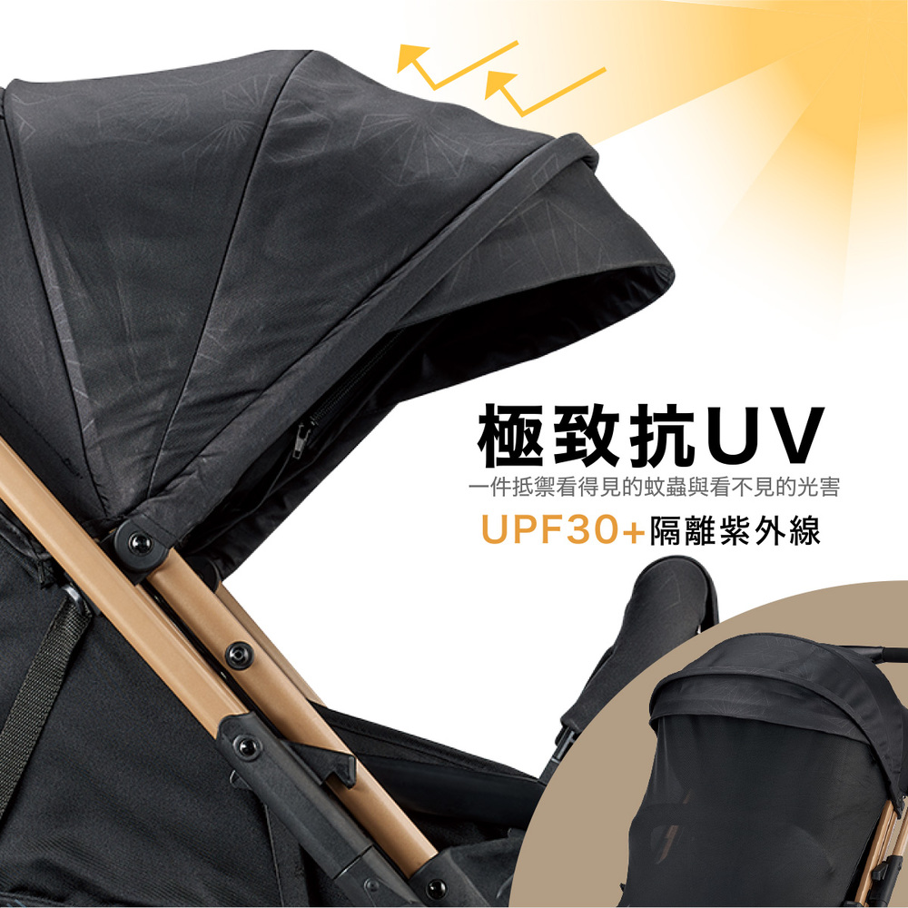 極致抗UV 一件抵禦看得見的蚊蟲與看不見的光害 UPF30隔離紫外線 