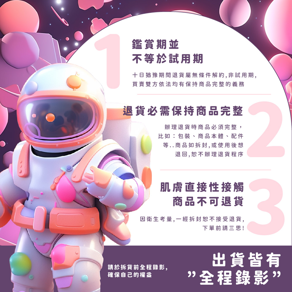 十日猶豫期間退貨屬無條件解約,非試用期,