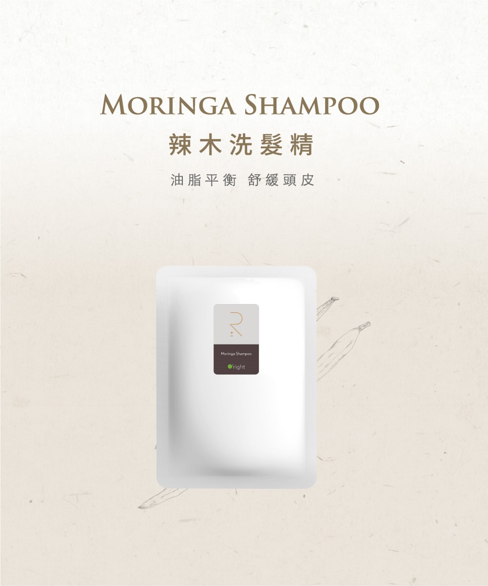辣木洗髮精 油脂平衡 舒緩頭皮 