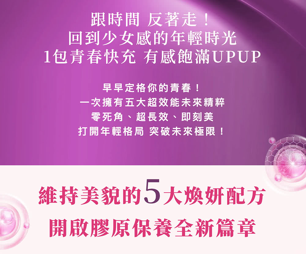 1包青春快充 有感飽滿UPUP