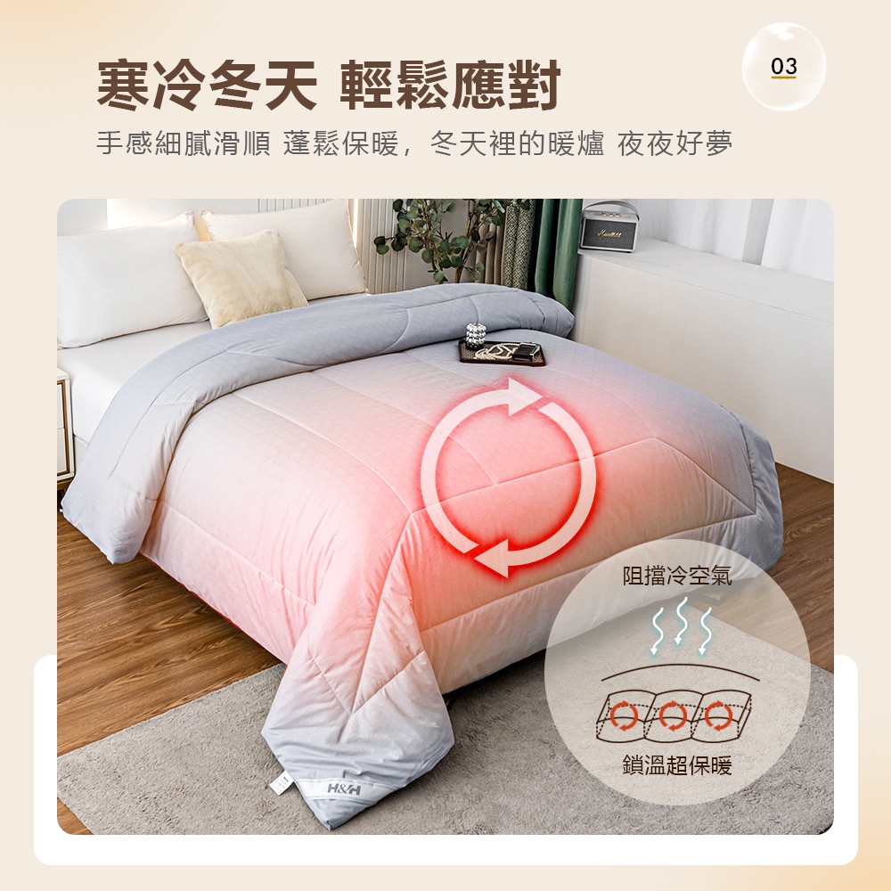 寒冷冬天 輕鬆應對 手感細膩滑順 蓬鬆保暖,冬天裡的暖爐 夜夜好夢 阻擋冷空氣 鎖溫超保暖