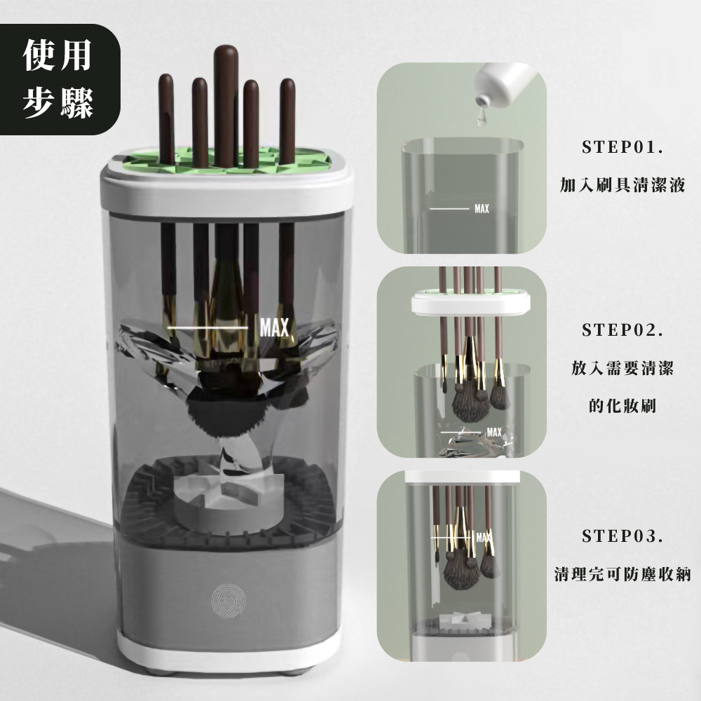 清理完可防塵收納