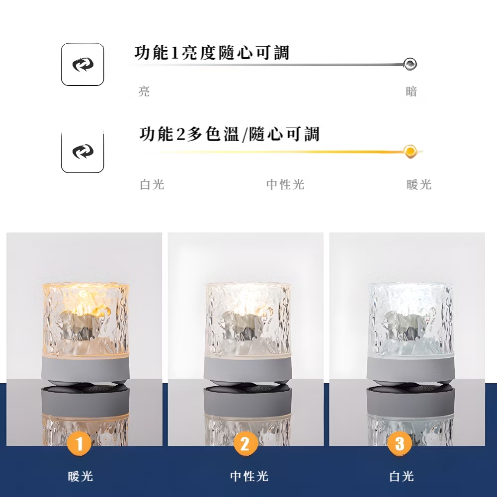 功能2多色溫隨心可調