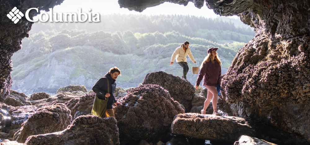 Columbia 哥倫比亞 女款-OT防水高筒登山鞋-礦石灰