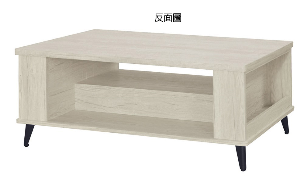 MUNA 家居 3032型4尺黑白根石面大茶几(桌子 茶几 