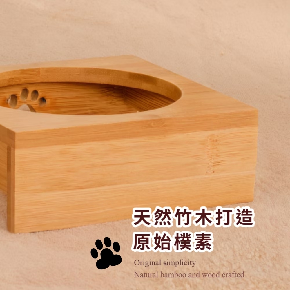 天然竹木打造 原始樸素 