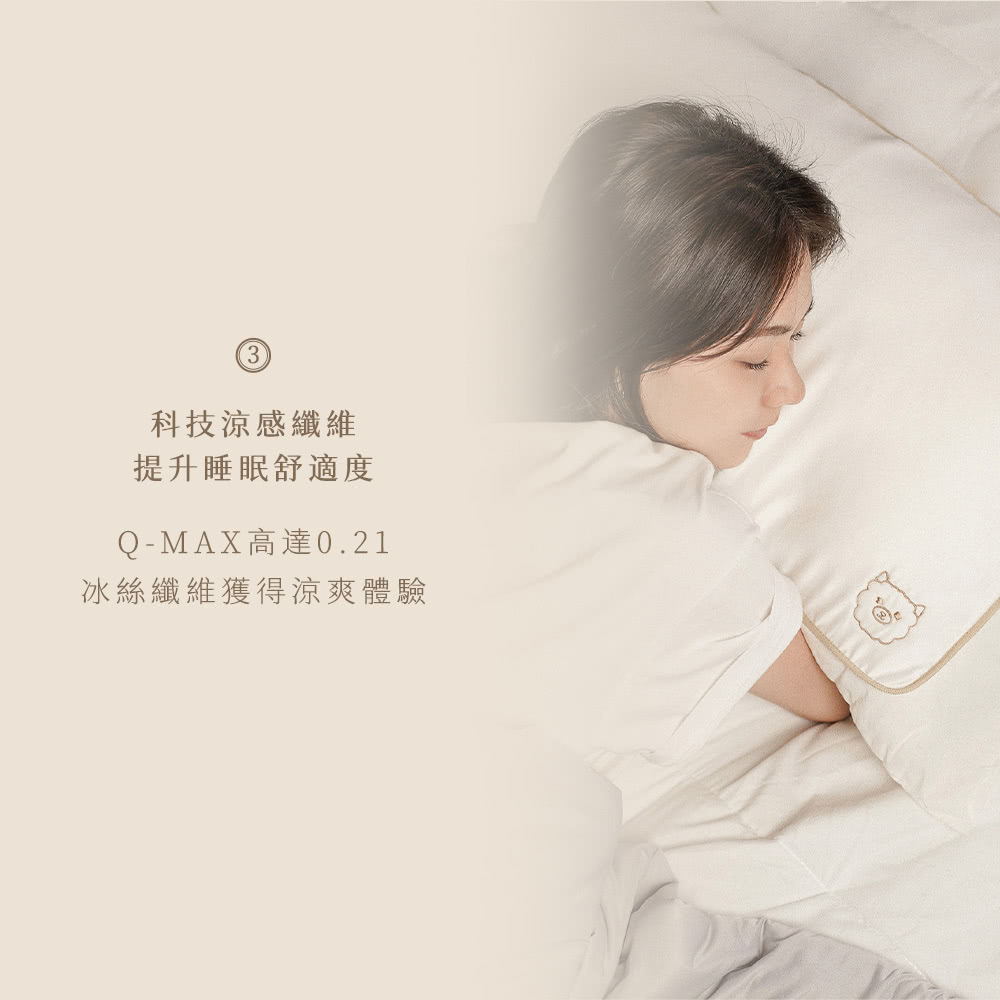 CHECK2CHECK 52weeks 冰爽多巴胺枕頭保潔墊