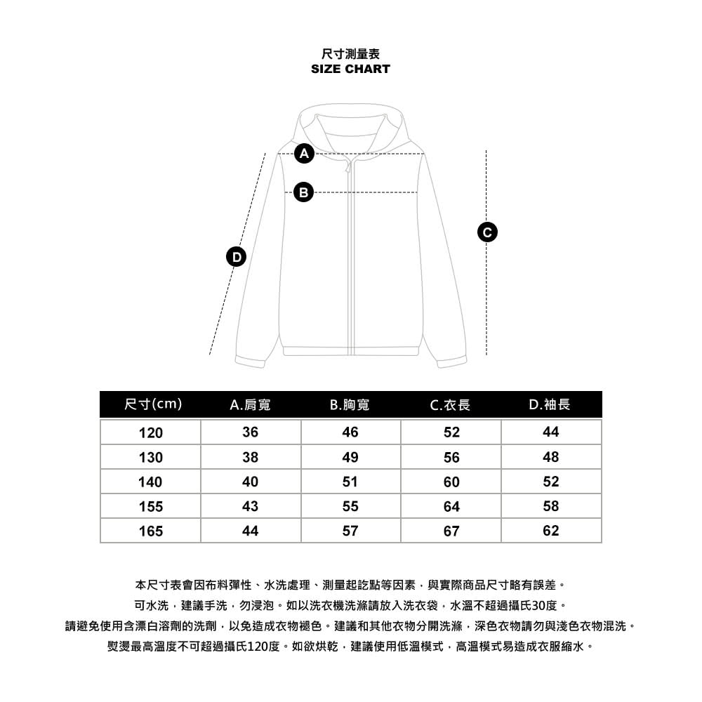 請避免使用含漂白溶劑的洗劑,以免造成衣物褪色。建議和其他衣物分開洗滌,深色衣物請勿與淺色衣物混洗。