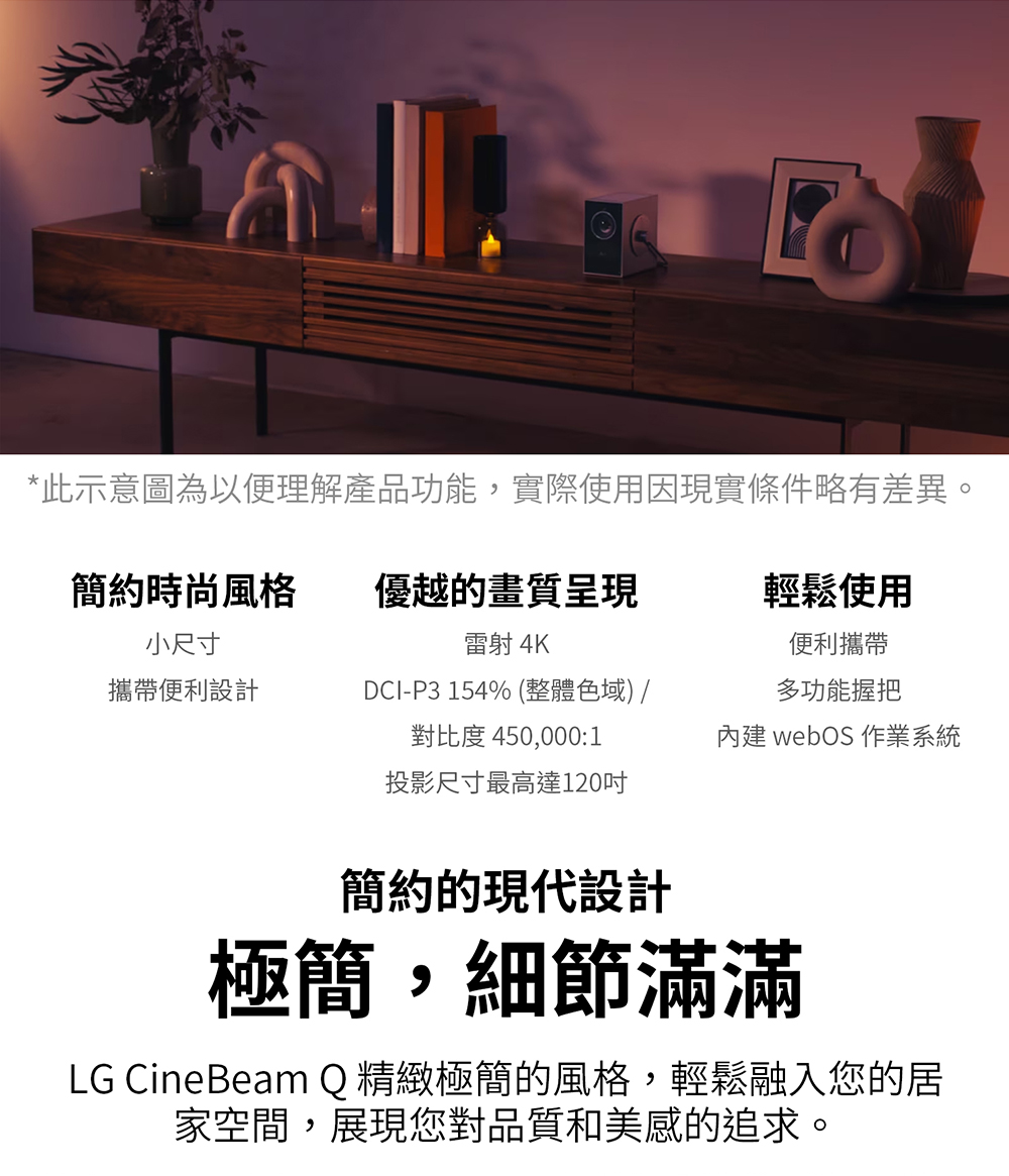 此示意圖為以便理解產品功能,實際使用因現實條件略有差異。