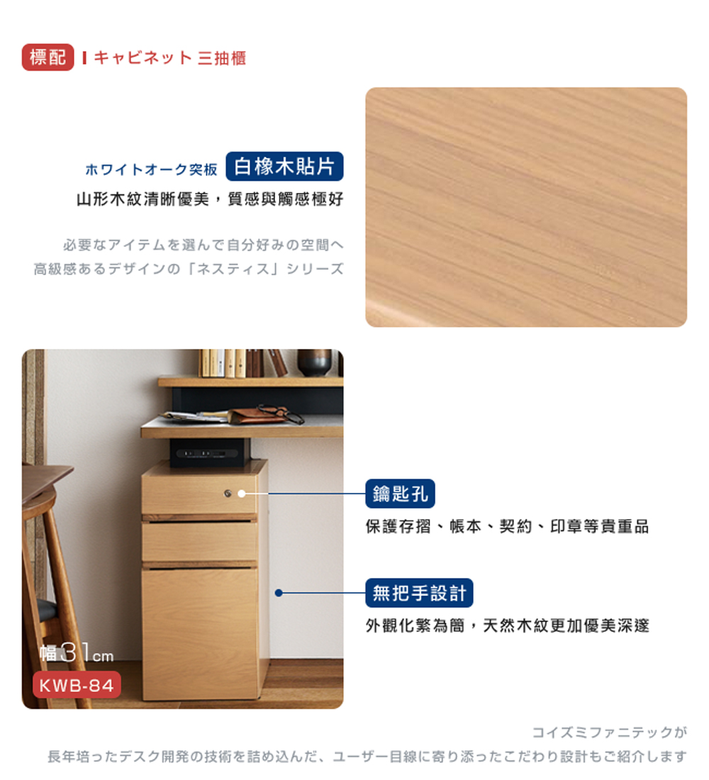 長年培開発技術詰込、目線寄添設計紹介