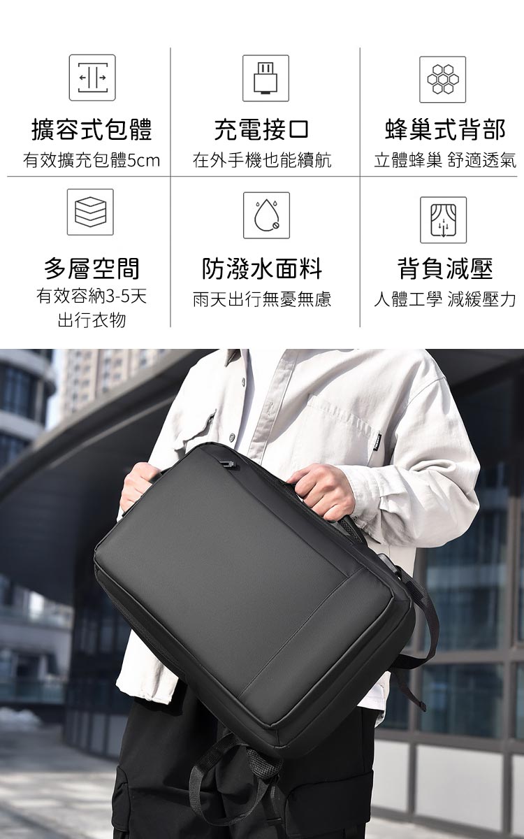 有效擴充包體5cm