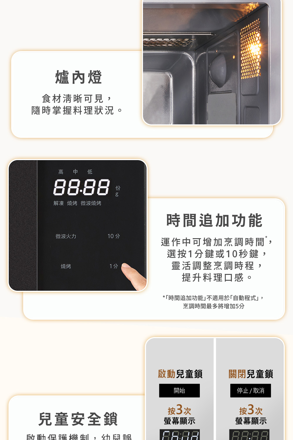 時間追加功能不適用於自動程式,