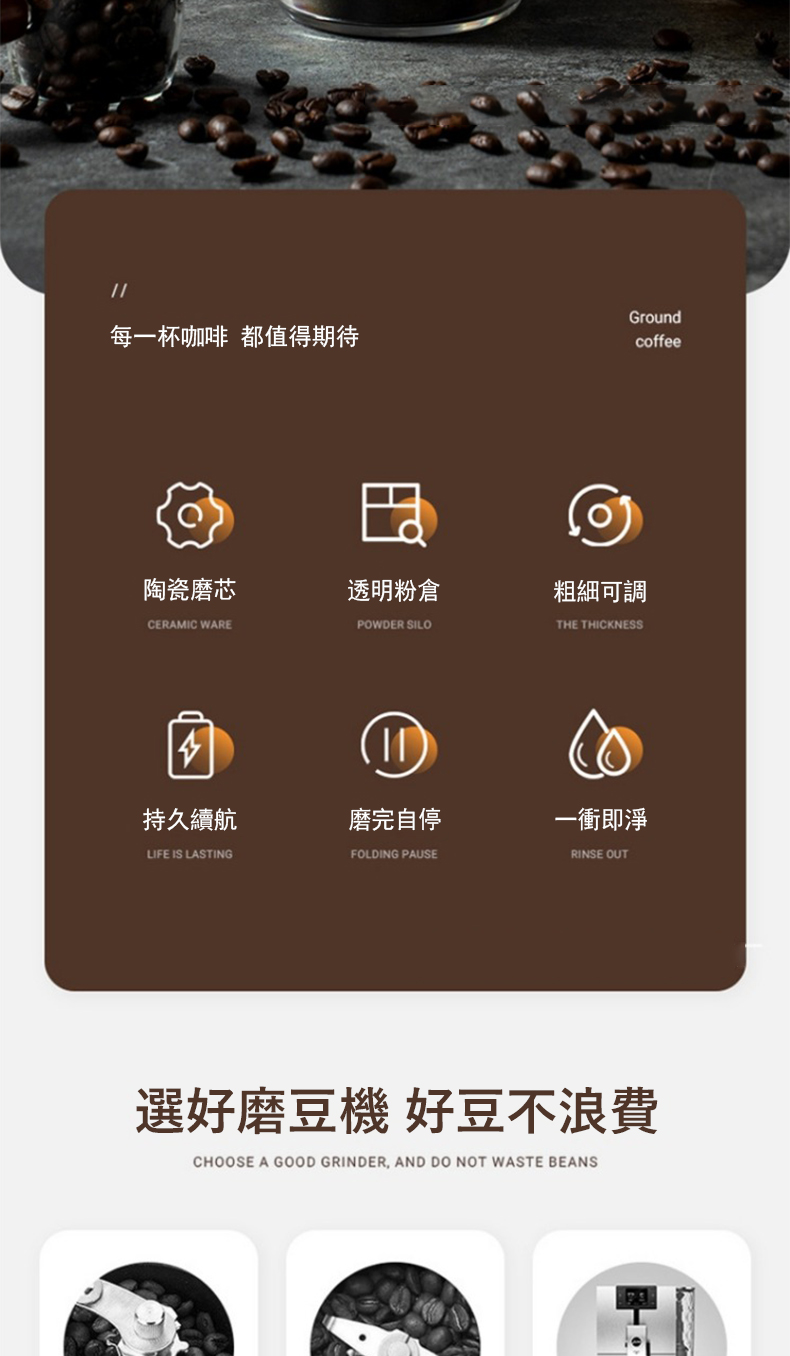 每一杯咖啡 都值得期待