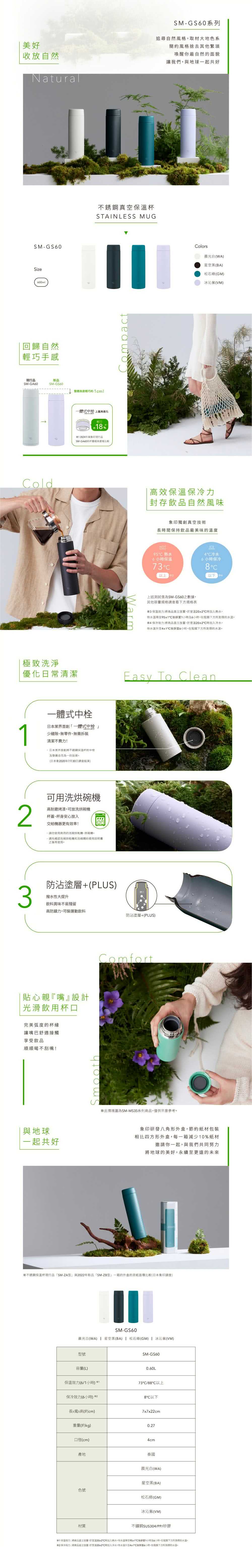 1保溫效力將商品直立放置,於室溫202C時加入然水,待水溫降至951後靜置小時及6小時,在瓶頸下方所測得的水准。