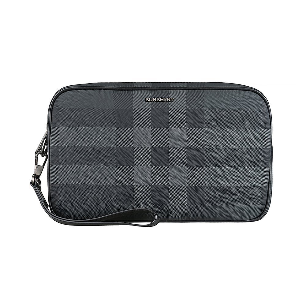 BURBERRY 巴寶莉 BURBERRY簍空立體鎢鋼LOG