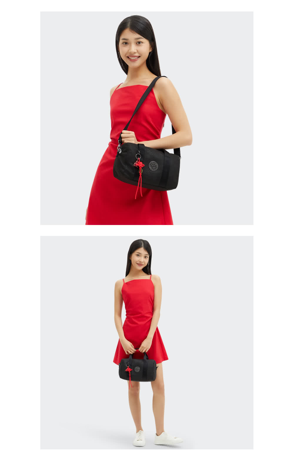 KIPLING官方旗艦館 猴哩大福大貴系列「蛇麼包」-BIN