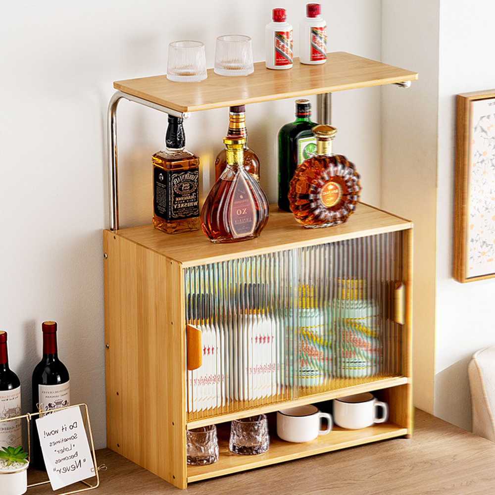 木馬人旗艦店 升級 長55cm(酒櫃 餐邊櫃 展示酒架 實木