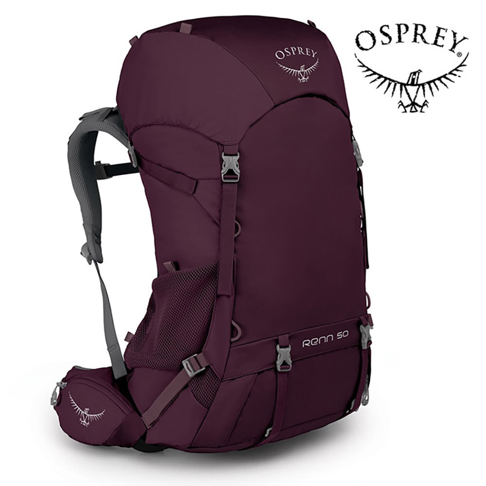 Osprey Renn 50 透氣網架式登山背包 女 極光紫 Osprey Renn 50 透氣網架式登山背包 女 極光紫