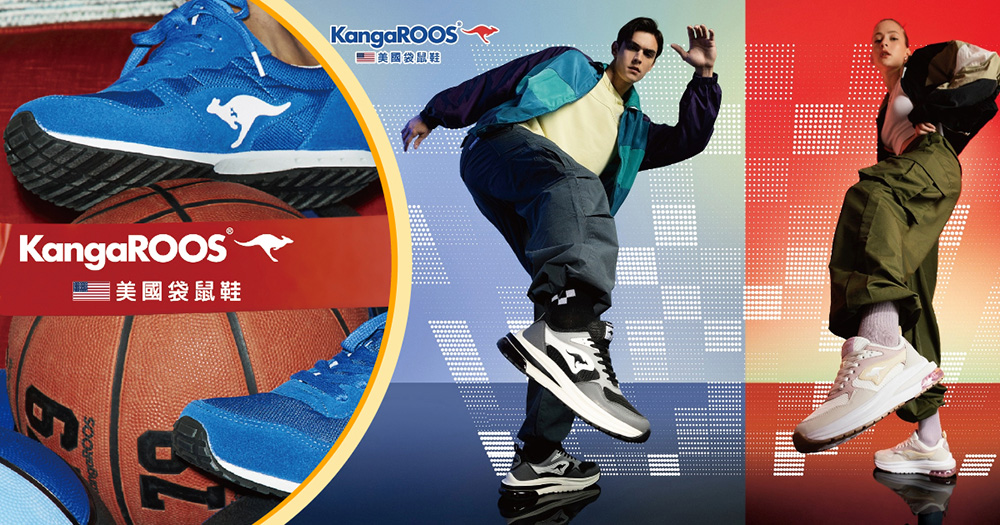 KangaROOS 美國袋鼠鞋 男 RUN BREEZY 超