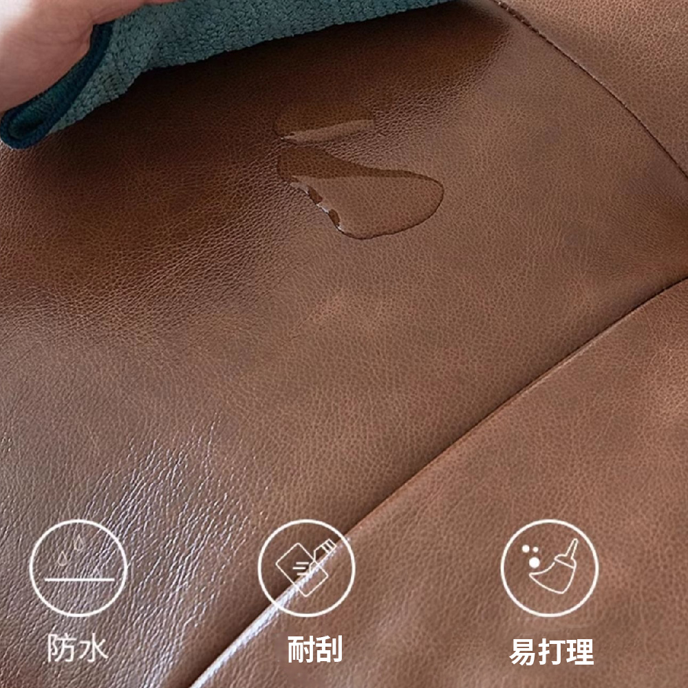 木鈺堂 北歐復古皮革沙發(雙人沙發 沙發 客廳沙發 小戶型沙