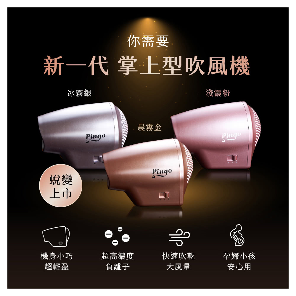 新一代 掌上型吹風機