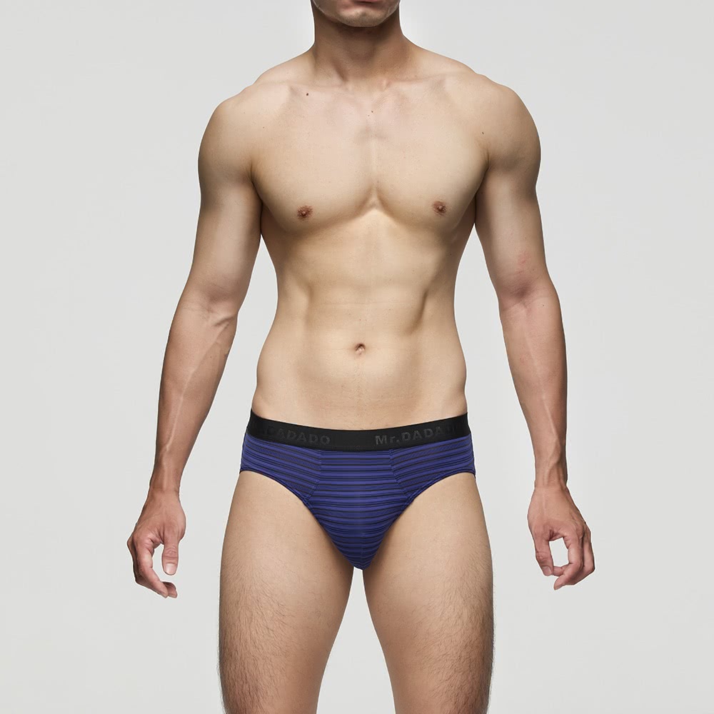 Mr. DADADO 黑標系列 M-LL貼身中腰三角男內褲 