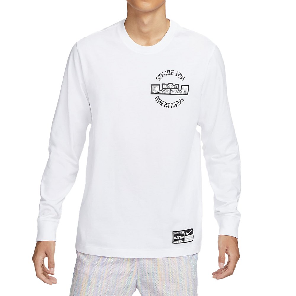 NIKE 耐吉 LBJ M NK Tee M90 LS 男款