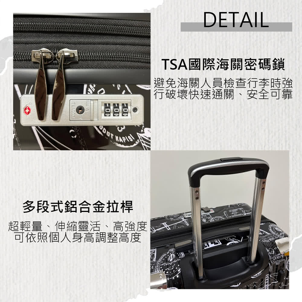 避免海關人員檢查行李時強