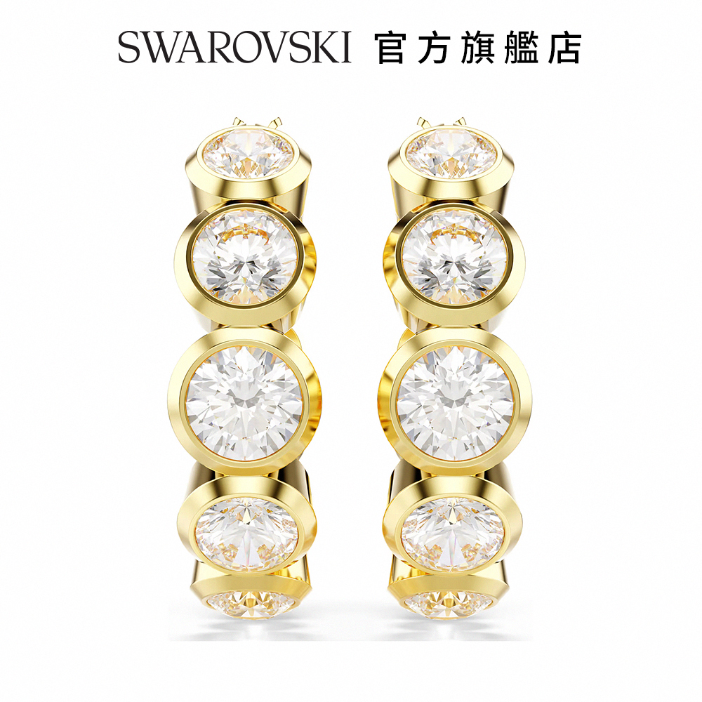 SWAROVSKI 施華洛世奇 Imber 大圈耳環圓形切割 SWAROVSKI 施華洛世奇 Imber 大圈耳環圓形切割