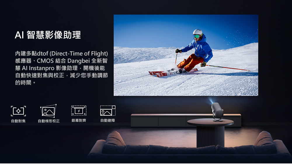 內建多點dtof DirectTime of Flight