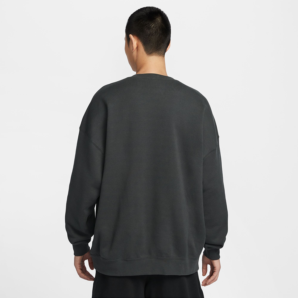 NIKE 耐吉 長袖上衣 男 大學T 寬鬆 毛圈布 AS M