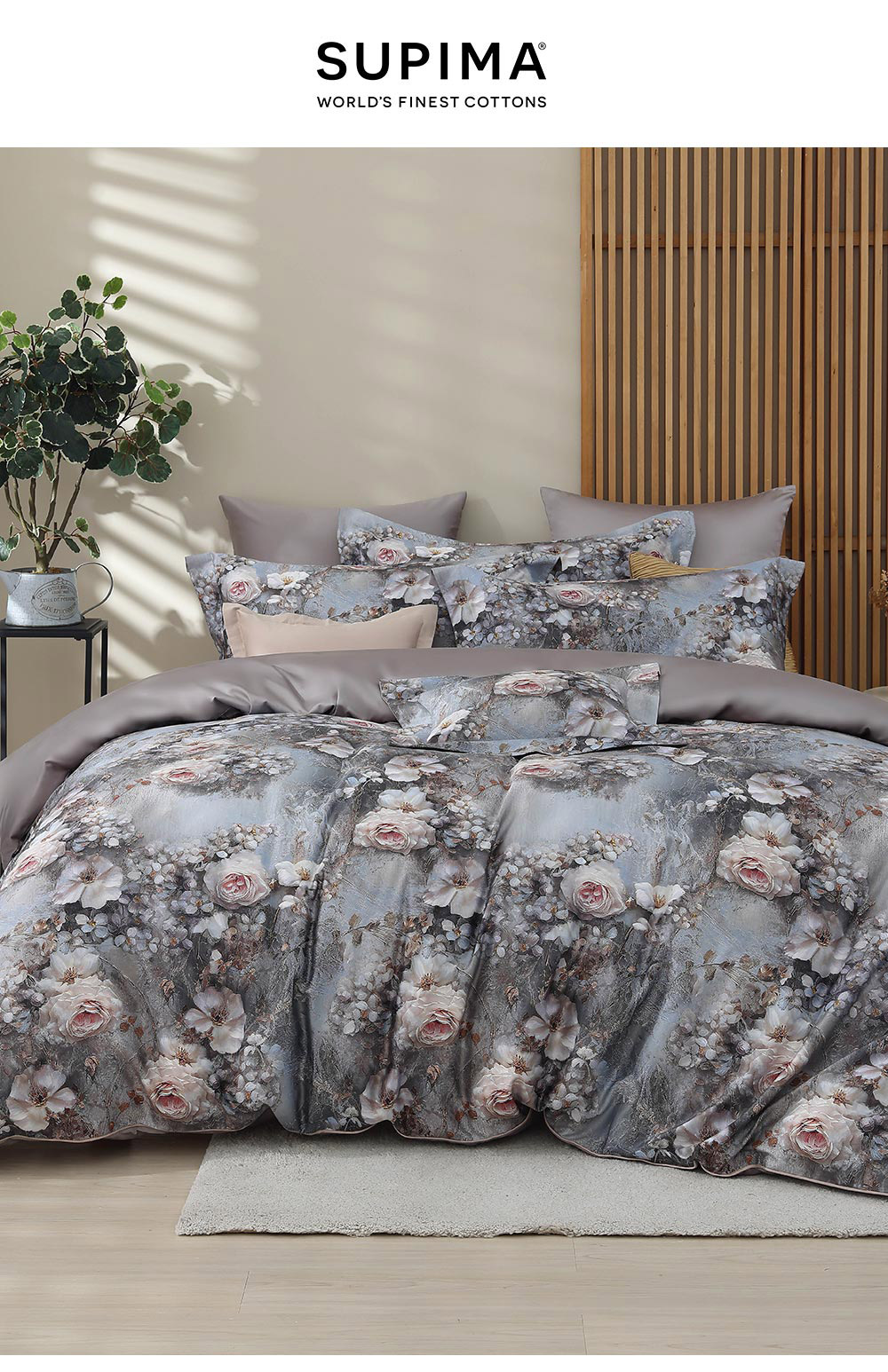 HongYew 鴻宇 500織 SUPIMA匹馬棉 四件式兩