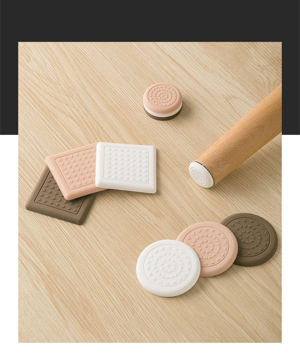 茉家 可剪裁耐磨防震桌椅腳防撞墊(40mm八入2組)優惠推薦