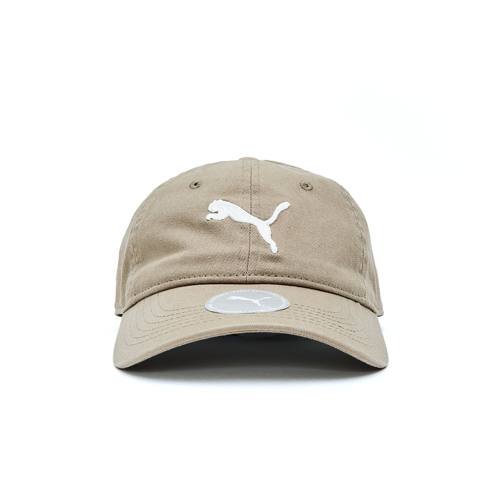 PUMA 基本系列 卡其白色 LOGO 老帽 棒球帽 024