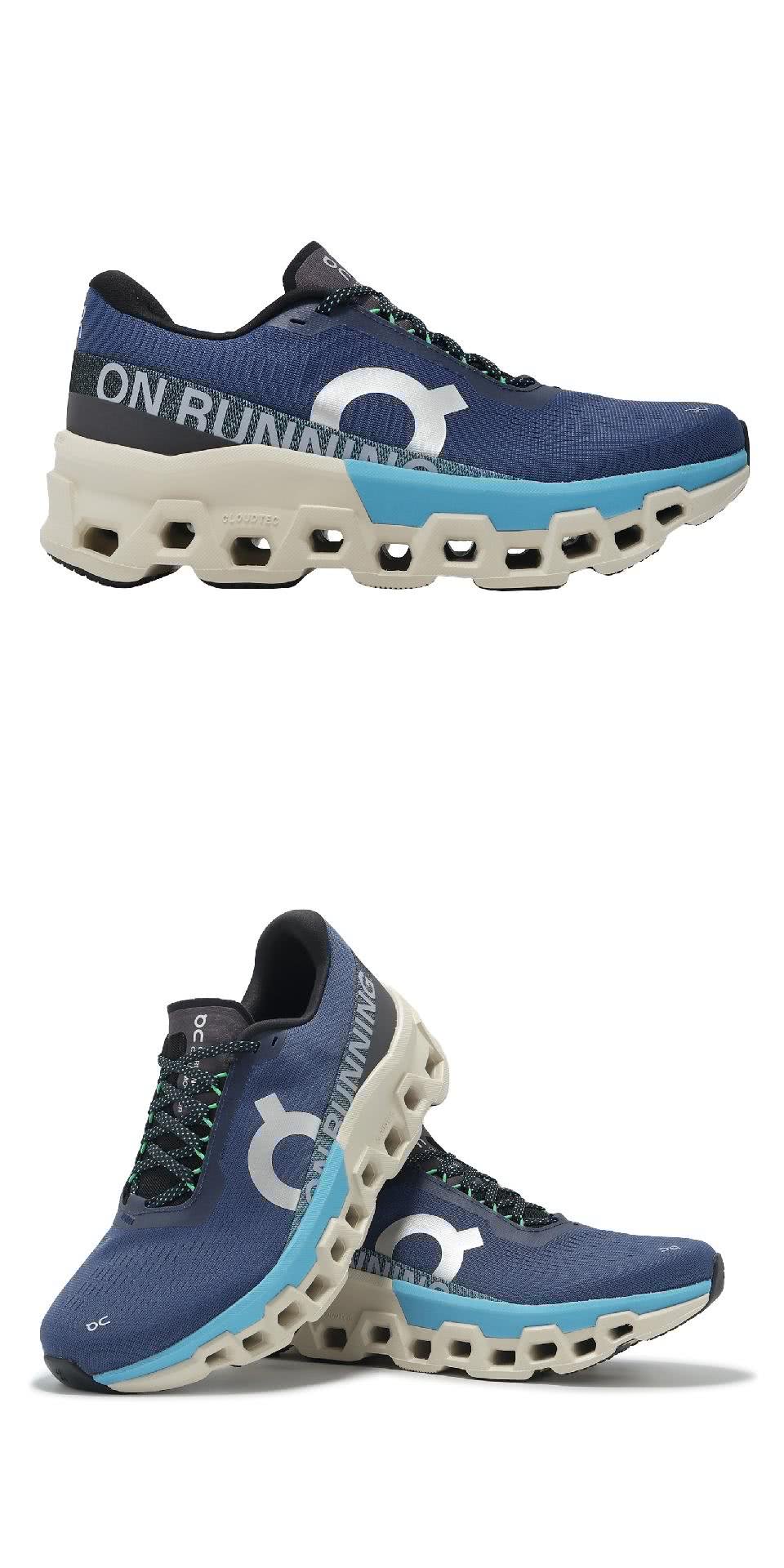 On 昂跑 慢跑鞋 Cloudmonster 2 男鞋 風暴 On 昂跑 慢跑鞋 Cloudmonster 2 男鞋 風暴