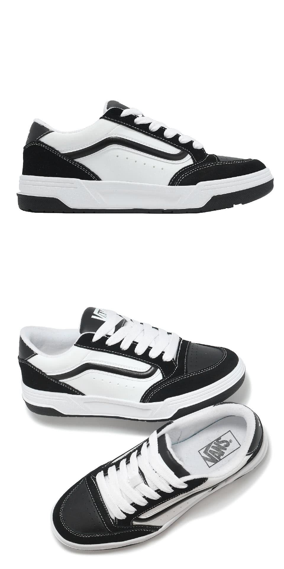 VANS 滑板鞋 Hylane 男鞋 黑白 復古 Y2K 厚
